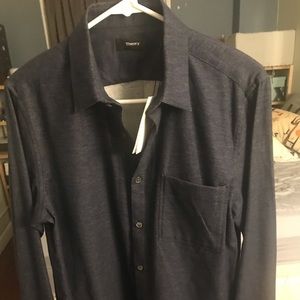 Mens THEORY LONG SLEEVE SHIRT